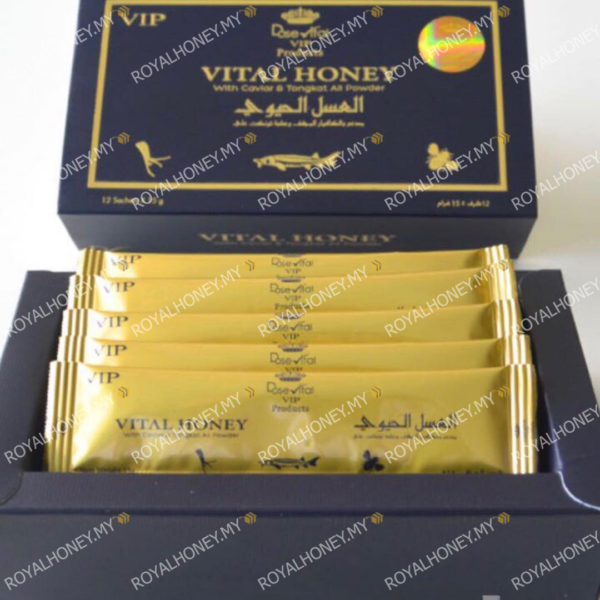 VIP Vital Honey With Caviar & Tongkat Ali - Image 4