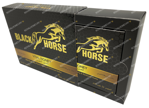 Black horse vital honey 24 x 10g - Image 3