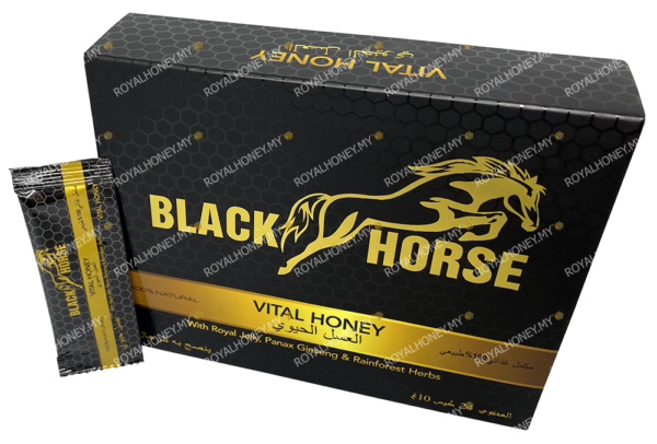 Black horse vital honey 24 x 10g