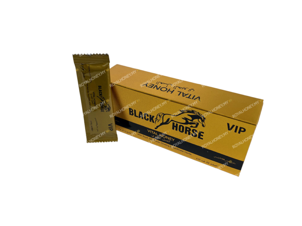 VIP Black Horse Honey Golden 12 x 10g - Image 5