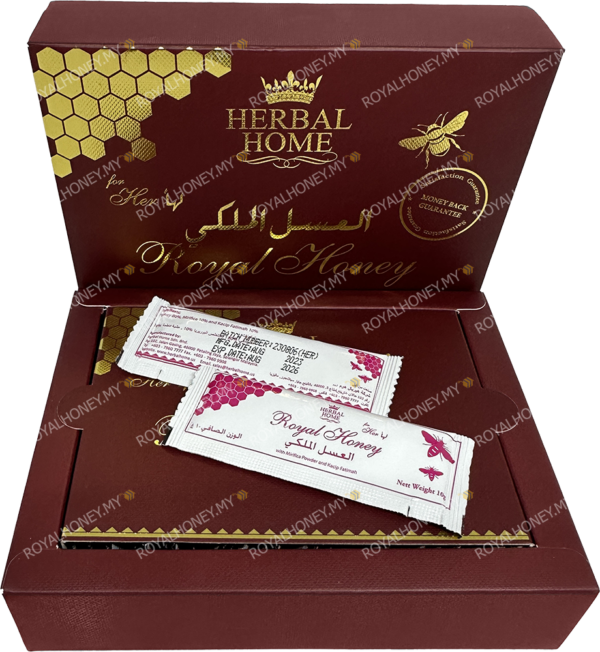 HERBAL HOME Royal Honey For women 30 x 10g for her - Image 5