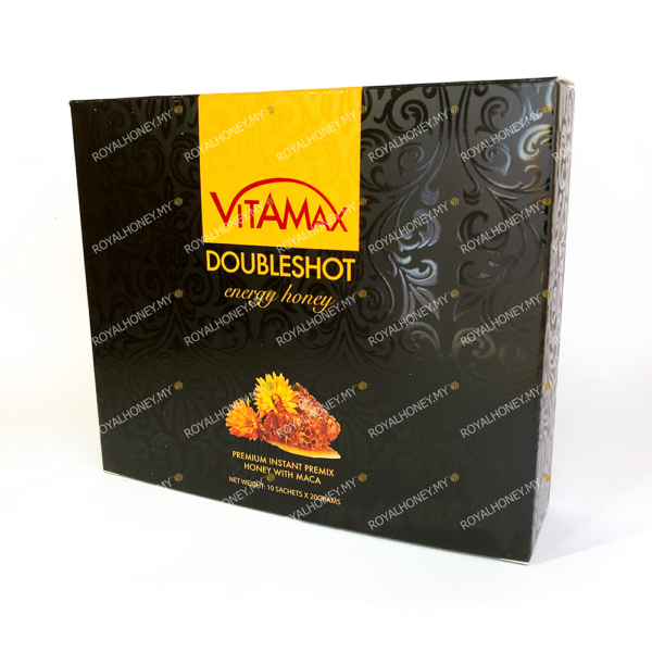 Royal Honey Vitamax Doubleshot Maca Honey Energy Honey For Him 10x20 G